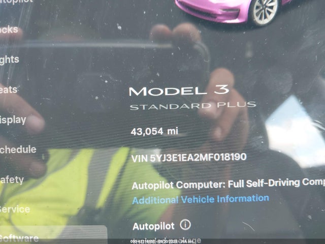 2021 TESLA MODEL 3 5YJ3E1EA2MF018190 Photo 6