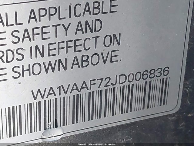 2018 AUDI Q7 WA1VAAF72JD006836 Photo 8