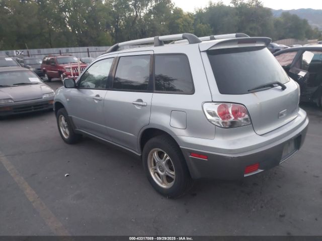 2004 MITSUBISHI OUTLANDER JA4LZ41F04U006502 Photo 2