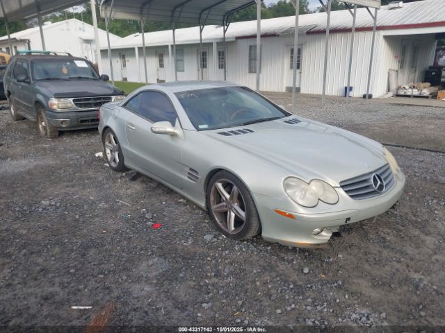 2003 MERCEDES-BENZ SL 500 WDBSK75F13F012912