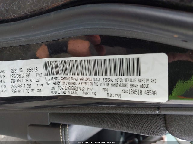 Jeep 2016 2016 1C4PJLABXGW217012 Image 9