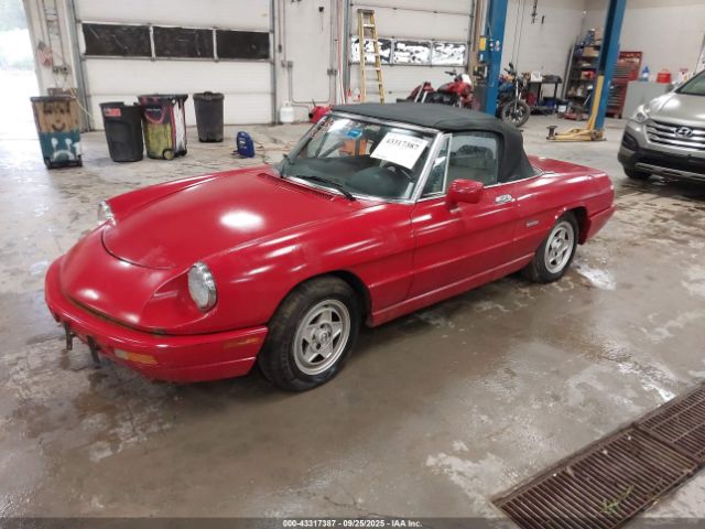 1991 ALFA ROMEO SPIDER ZARBB32G4M6007217 Photo 3