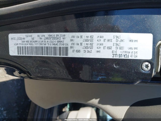 2C4RDGBG5JR290077 Dodge Grand Caravan