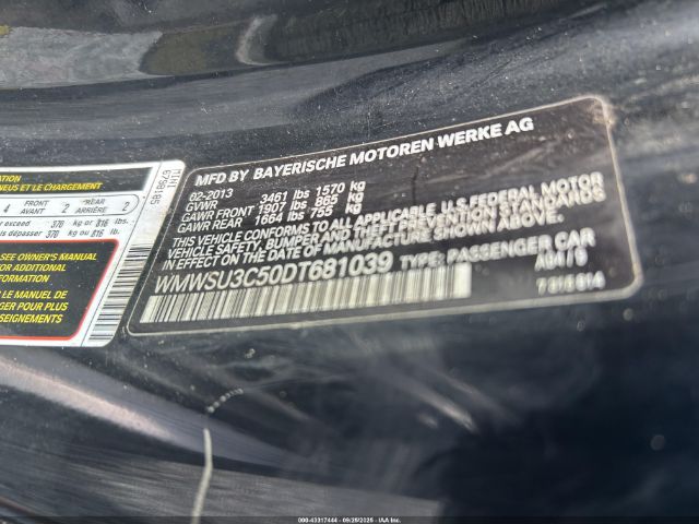 2013 MINI COOPER WMWSU3C50DT681039 Photo 8