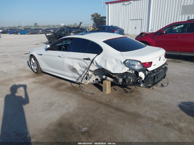 2015 Bmw 650i Gran Coupe Xdrive მანქანა იყიდება აუქციონზე, vin: WBA6B4C58FD760839, აუქციონის ნომერი: 43318147