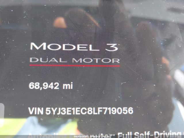 2020 TESLA MODEL 3 5YJ3E1EC8LF719056 Photo 6