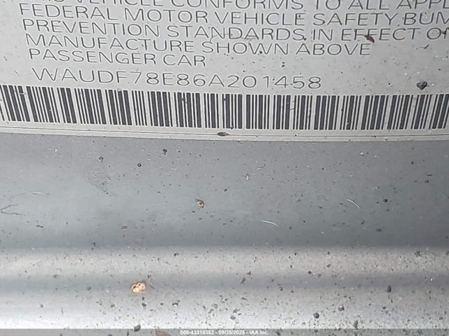2006 AUDI A4 WAUDF78E86A201458 Photo 8