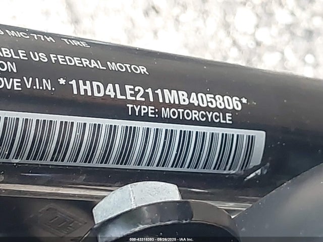 2021 HARLEY-DAVIDSON XL883 1HD4LE211MB405806 Photo 9