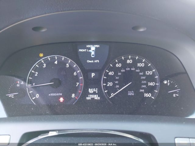 2012 LEXUS LS 460 JTHBL5EF2C5110824 Photo 6