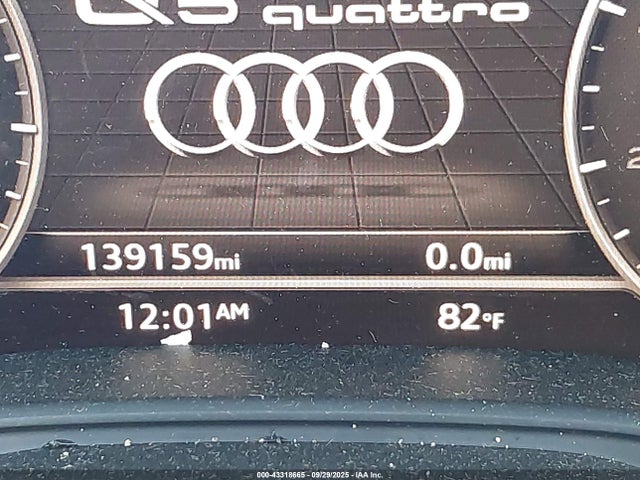 2018 Audi Q5 2.0t Premium/2.0t Tech Premium მანქანა იყიდება აუქციონზე, vin: WA1CNAFY5J2169254, აუქციონის ნომერი: 43318665