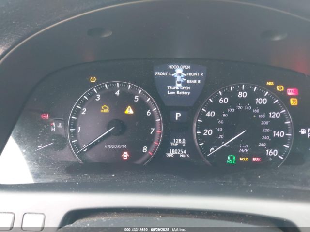 2012 LEXUS LS 460 JTHCL5EFXC5013102 Photo 6