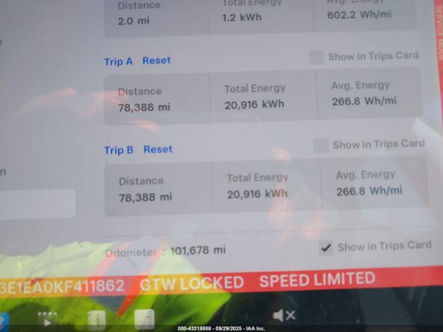 2019 TESLA MODEL 3 5YJ3E1EA0KF411862 Photo 6