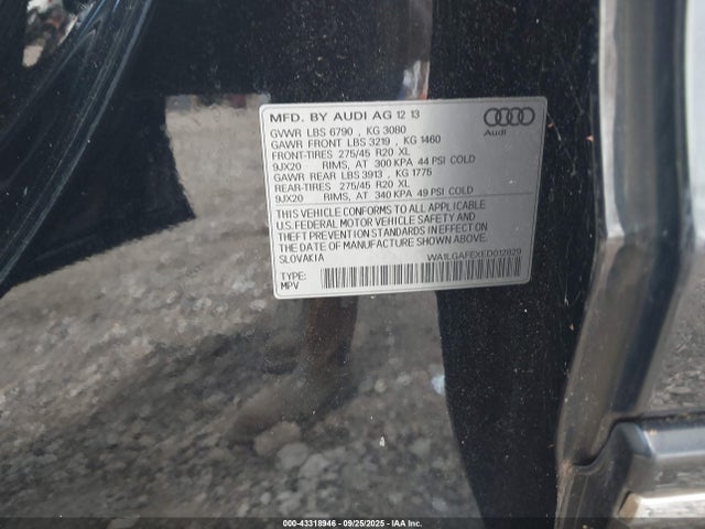 2014 AUDI Q7 WA1LGAFEXED012829 Photo 8