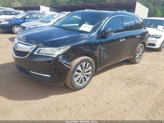 2014 ACURA MDX 5FRYD4H44EB015307 Photo 1