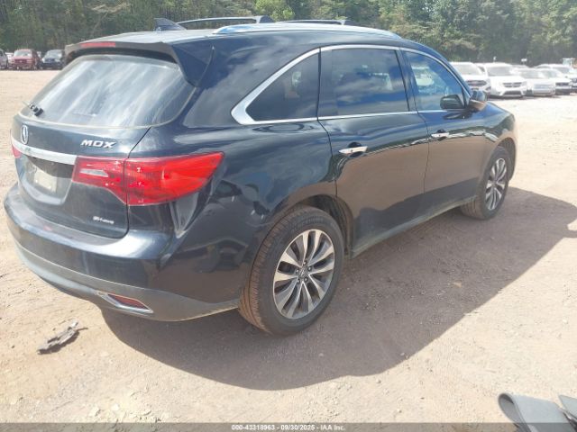 2014 ACURA MDX 5FRYD4H44EB015307 Photo 3