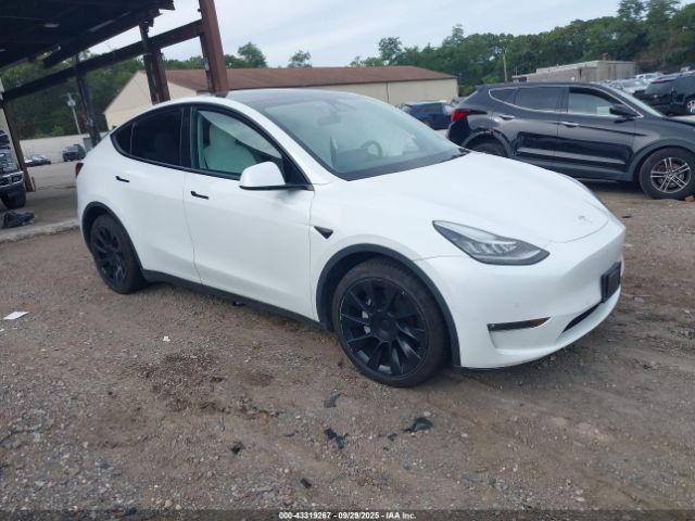 2022 TESLA MODEL Y 7SAYGDEE1NF329599 Photo 0