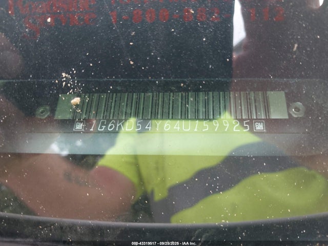 2004 CADILLAC DEVILLE 1G6KD54Y64U159925 Photo 8