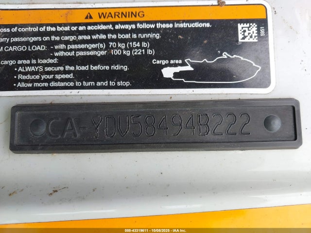 2022 SEADOO FISH PRO 170 YDV58494B222 Photo 8