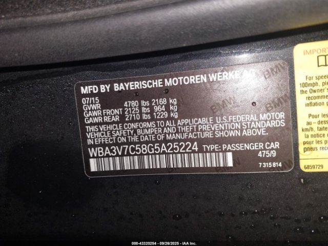 2016 BMW 428I WBA3V7C58G5A25224 Photo 8