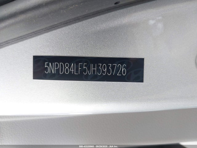 Hyundai mpi nu 2018 5NPD84LF5JH393726 Image 9