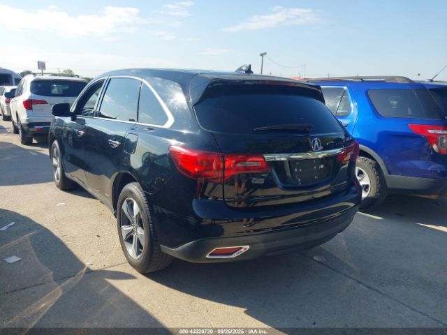2015 ACURA MDX 5FRYD3H22FB005997 Photo 2