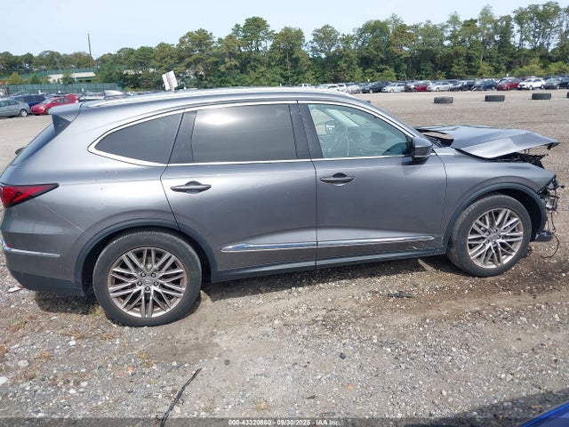 43320860 :رقم المزاد ، 5J8YE1H8XPL014101 vin ، 2023 Acura Mdx Advance Package مزاد بيع