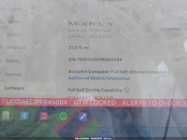 2023 TESLA MODEL Y 7SAYGAEE1PF645084 Photo 6