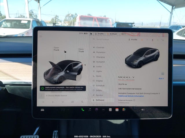 7SAYGDEFXNF488856 Tesla Model Y