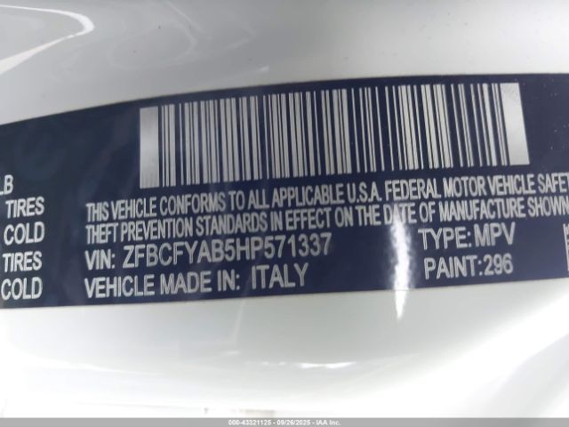 2017 FIAT 500X ZFBCFYAB5HP571337 Photo 8