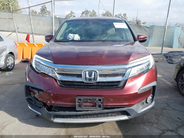 5FNYF5H91MB000159 Honda Pilot 2wd Touring 8 Passenger