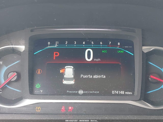 5FNYF5H91MB000159 Honda Pilot 2wd Touring 8 Passenger