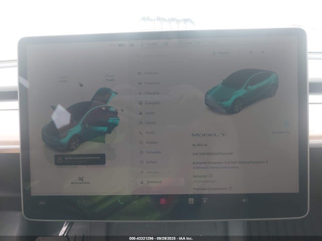 2023 TESLA MODEL Y 7SAYGDEDXPF944310 Photo 6