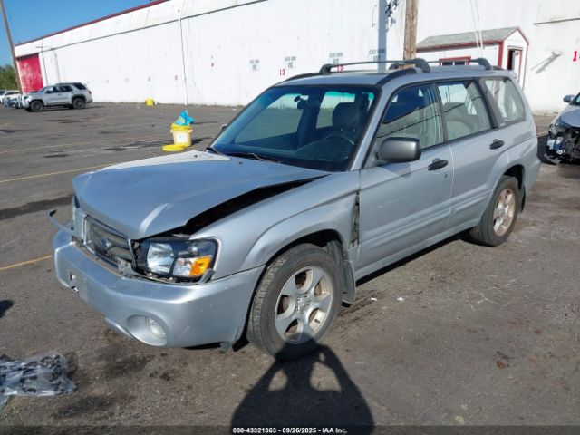 2004 SUBARU FORESTER JF1SG65684H758055 Photo 1