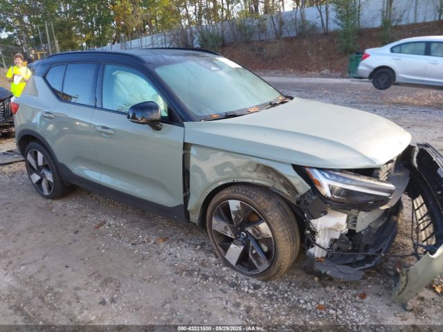 2023 VOLVO XC40 RECHARGE PURE ELECTRIC YV4ED3UM4P2064417