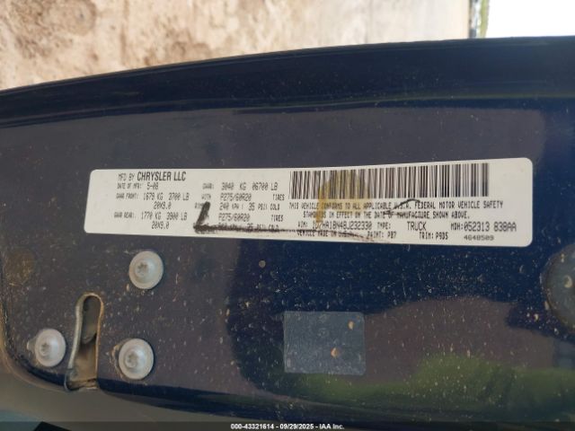 2008 DODGE RAM 1500 1D7HA18N48J232330 Photo 8