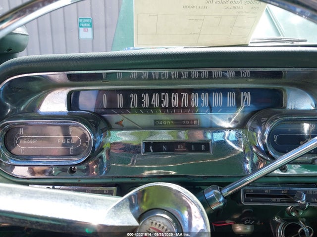 1958 CADILLAC FLEETWOOD 58M103213 Photo 6