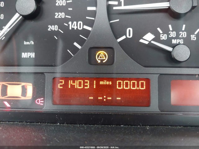 43321988 :رقم المزاد ، WBAEU33443PH88738 vin ، 2003 Bmw 325xi مزاد بيع