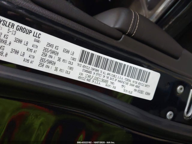 Jeep Grand Cherokee 2014 1C4RJFJG9EC196089 Image 9