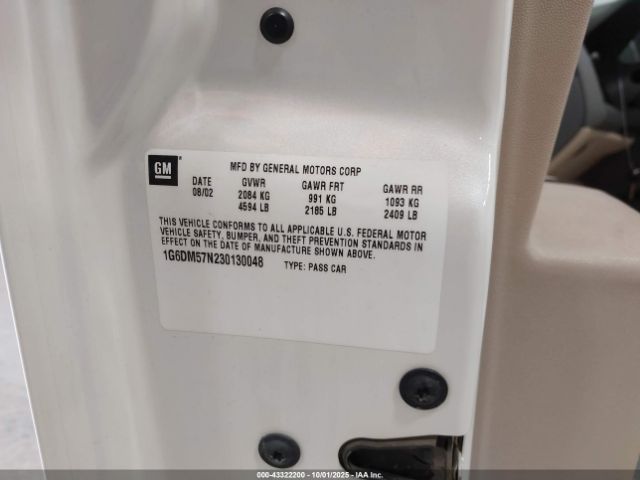 2003 CADILLAC CTS 1G6DM57N230130048 Photo 8