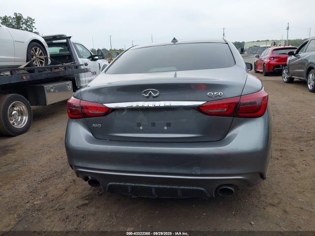 Продаж на аукціоні авто 2018 Infiniti Q50 3.0t Luxe, vin: JN1EV7AR2JM434835, номер лоту: 43322360