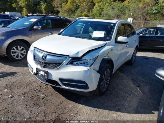 2016 ACURA MDX 5FRYD4H67GB035345 Photo 1