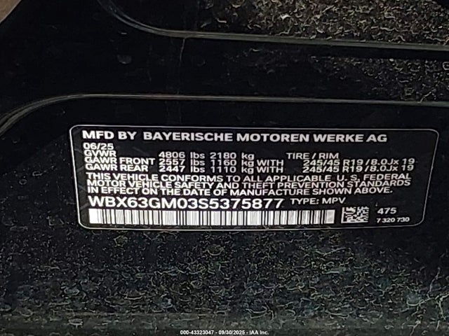WBX63GM03S5375877 BMW X2