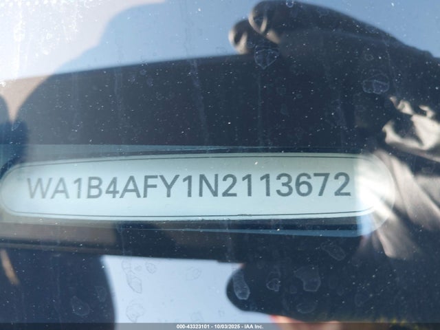 43323101 :رقم المزاد ، WA1B4AFY1N2113672 vin ، 2022 Audi Sq5 Premium Plus Tfsi Quattro Tiptronic مزاد بيع