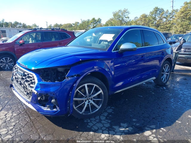 43323101 :رقم المزاد ، WA1B4AFY1N2113672 vin ، 2022 Audi Sq5 Premium Plus Tfsi Quattro Tiptronic مزاد بيع