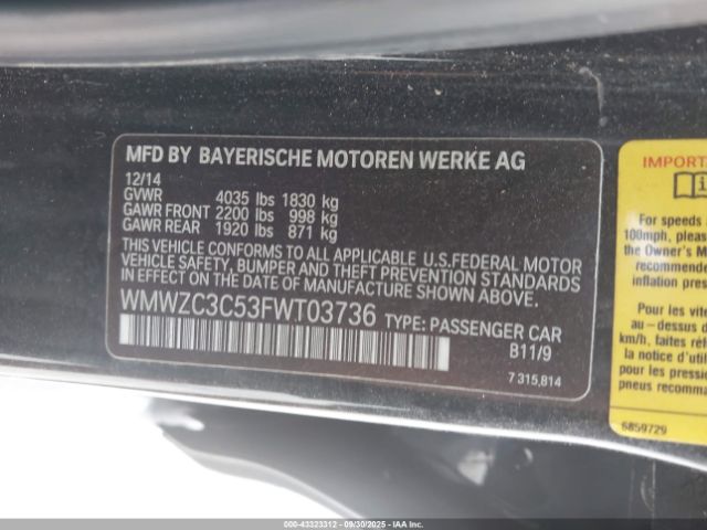 2015 MINI COUNTRYMAN WMWZC3C53FWT03736 Photo 8