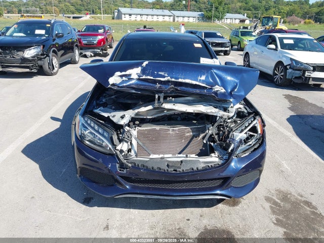 43323551 :رقم المزاد ، WDDWF4KB8JR403015 vin ، 2018 Mercedes-benz C 300 4matic مزاد بيع
