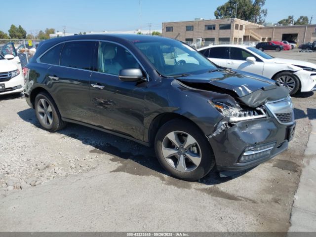 2015 ACURA MDX 5FRYD4H23FB007926 Photo 0
