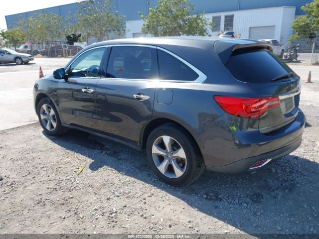 2015 ACURA MDX 5FRYD4H23FB007926 Photo 2