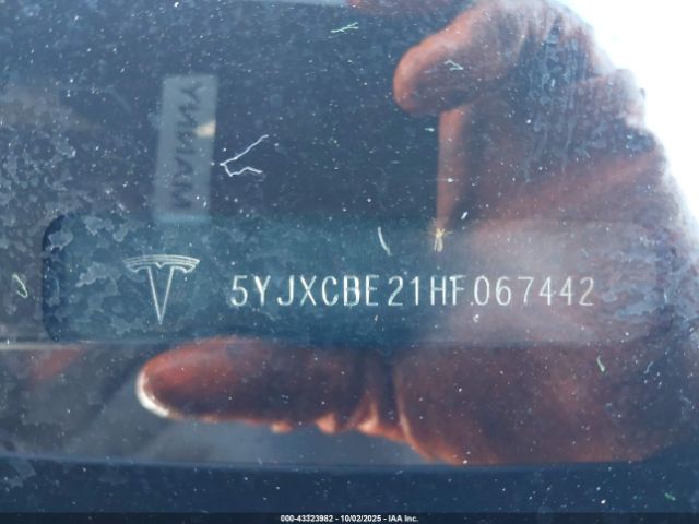 2017 TESLA MODEL X 5YJXCBE21HF067442 Photo 8