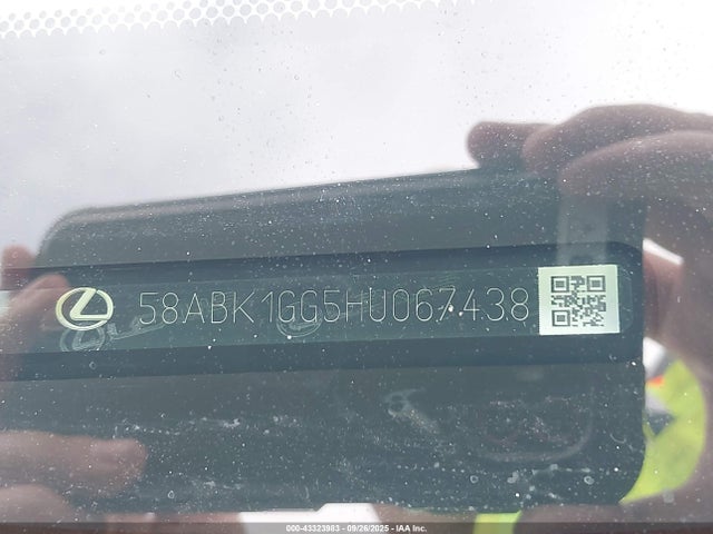 58ABK1GG5HU067438 Lexus 2gr-fe